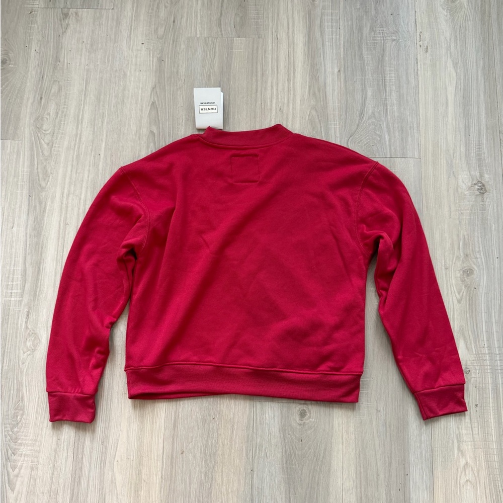 Hunter Red V-Neck Sweater - Picture 2 of 6